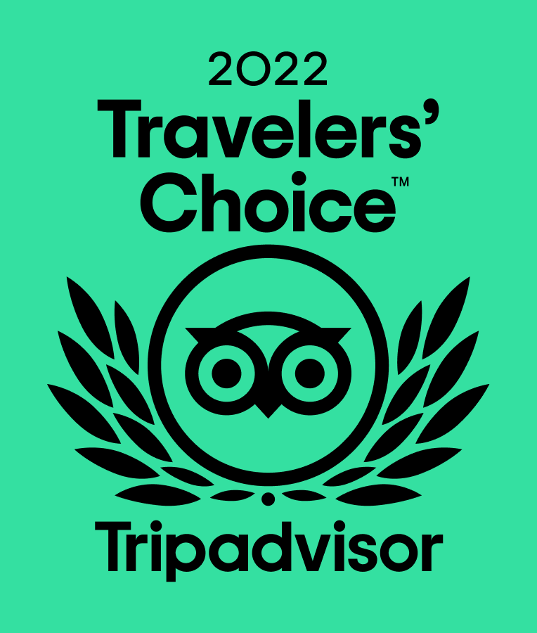 Tripadvisor "Winner Certificate of Excellence 2022" logo