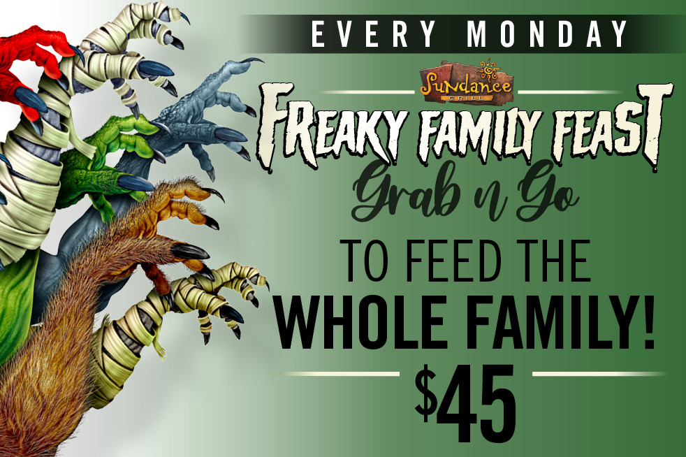 Family Feast October Silverton Casino