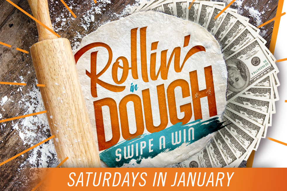 Rollin in Dough Swipe N Win