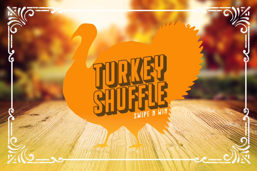 Turkey Shuffle Swipe N Win