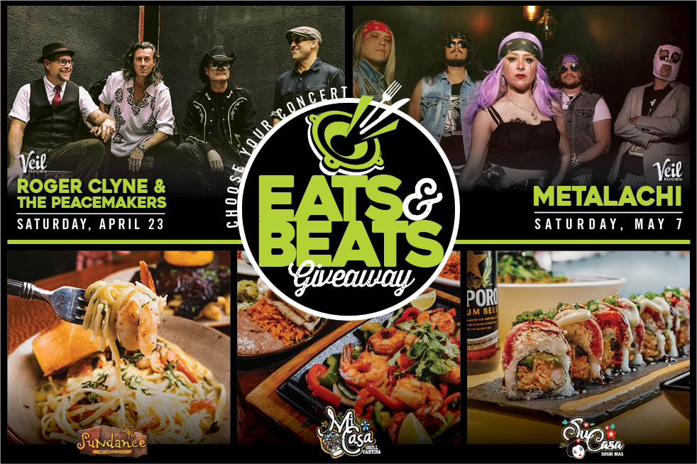 LVM Social Giveaway Eats and Beats