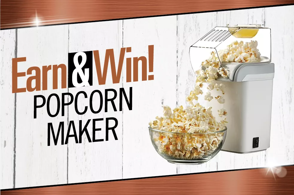 Earn and Win Popcorn Maker