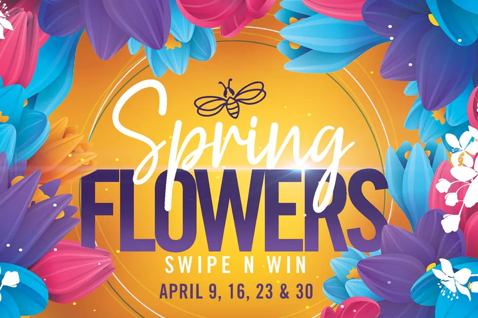 Spring Flowers Swipe N Win