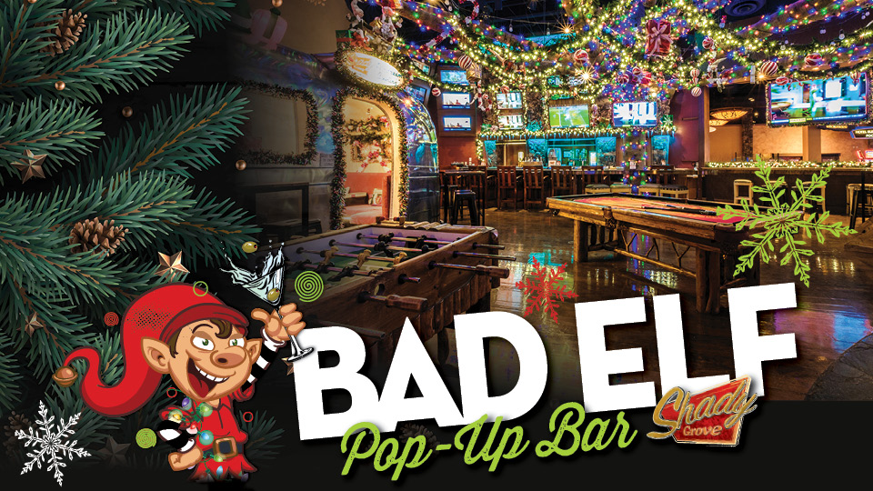BAD ELF Pop-Up Bar | Christmas Bar Las Vegas | Silverton Casino