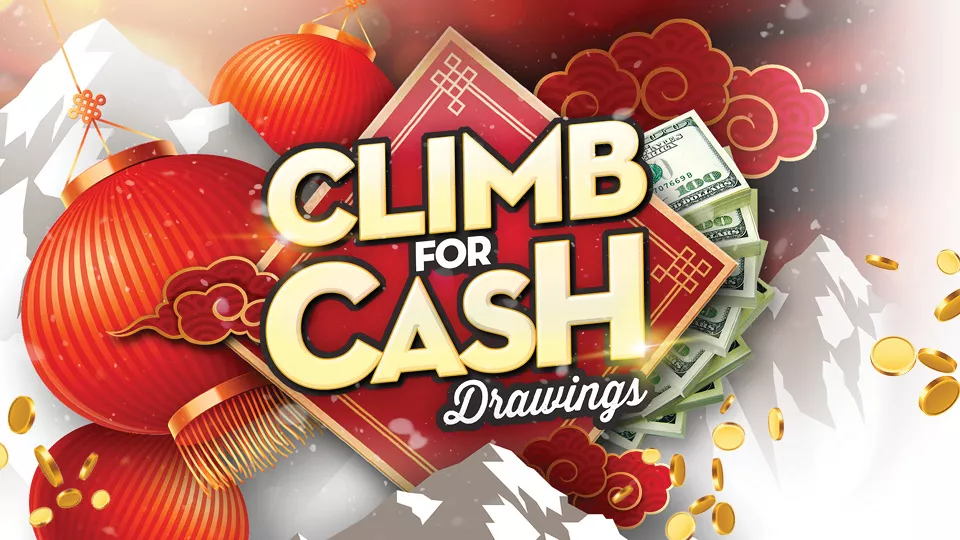 Climb for Cash Drawing