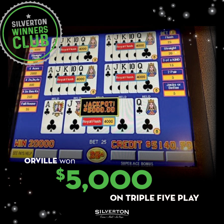 February Winners Club, Orville