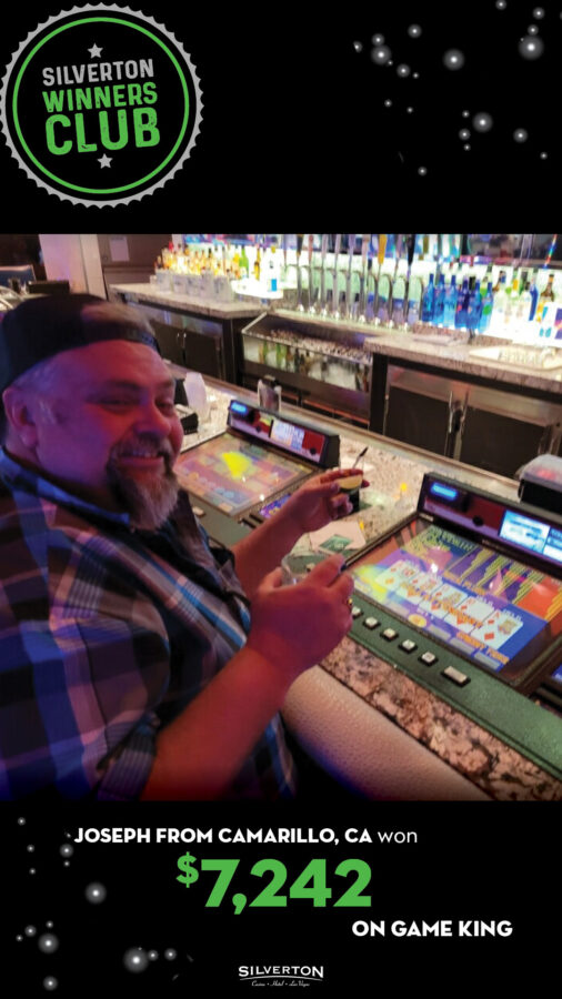 March Winners Club Joseph