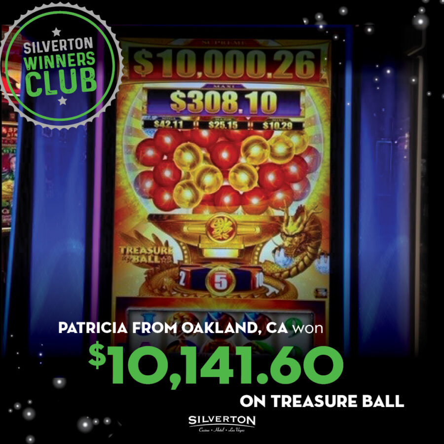 March Winners Club Patricia