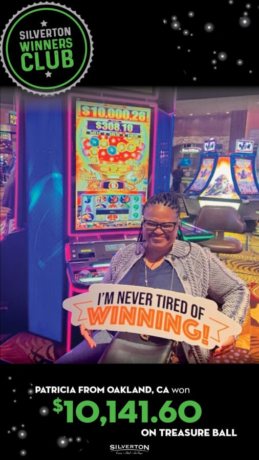 March Winners Club Patricia