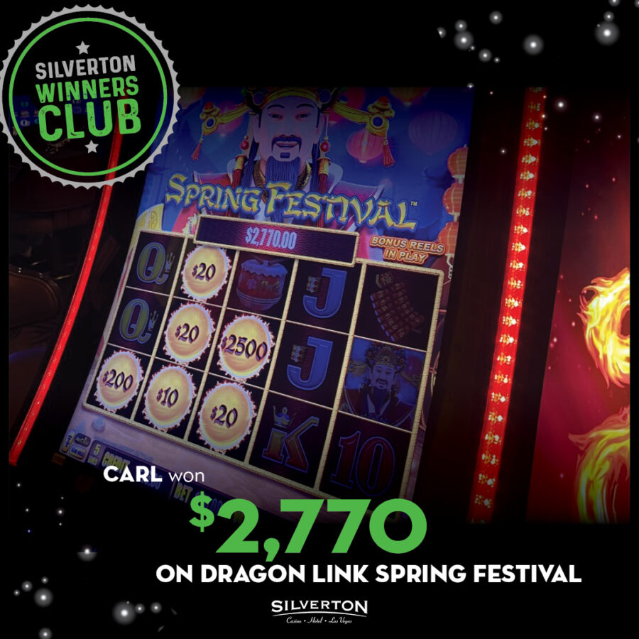 April Winners Club Carl