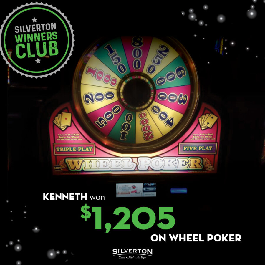 April Winners Club Kenneth