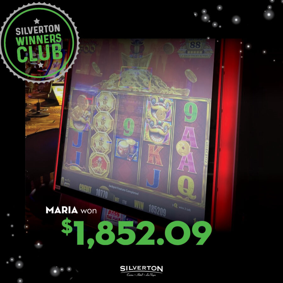 April Winners Club Maria