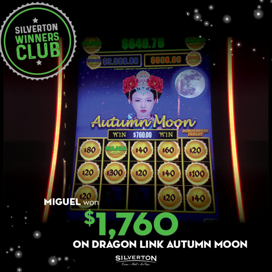 April Winners Club Miguel