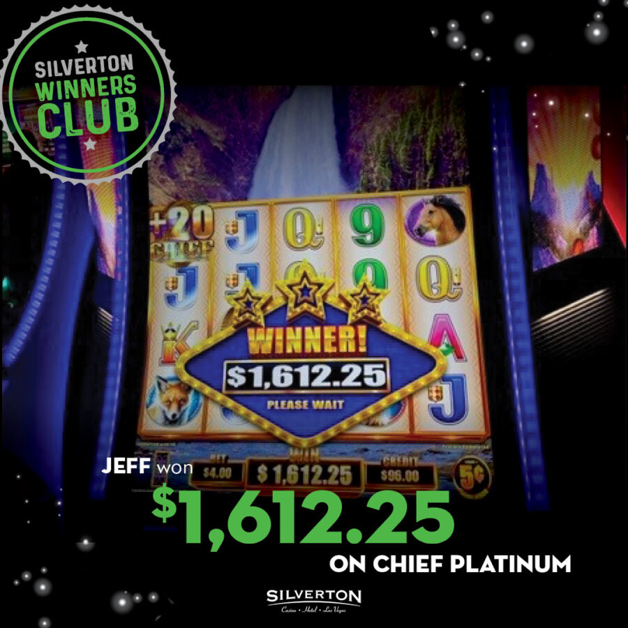 April Winners Club Jeff