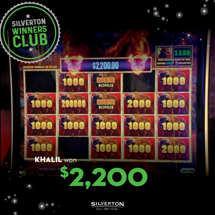 April Winners Club Khalil