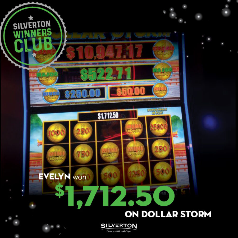 April Winners Club Evelyn