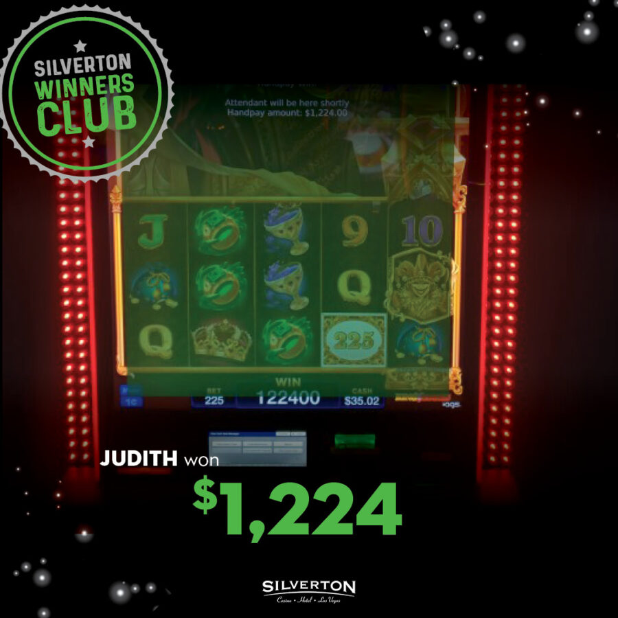 April Winners Club Judith