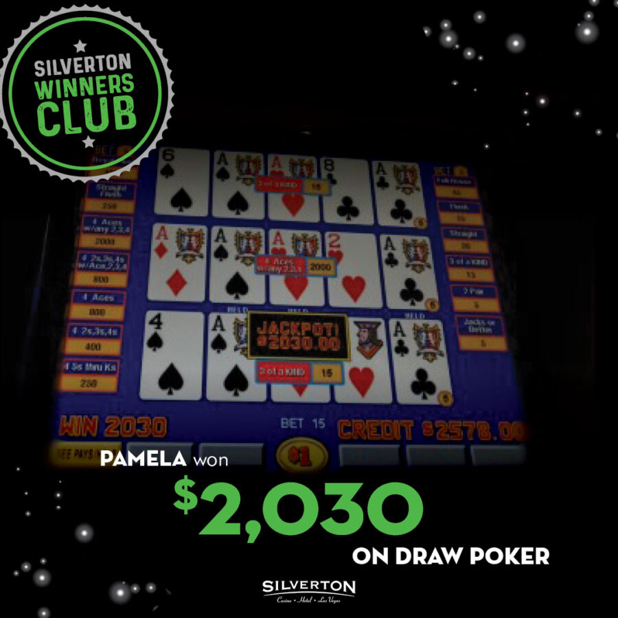 April Winners Club Pamela