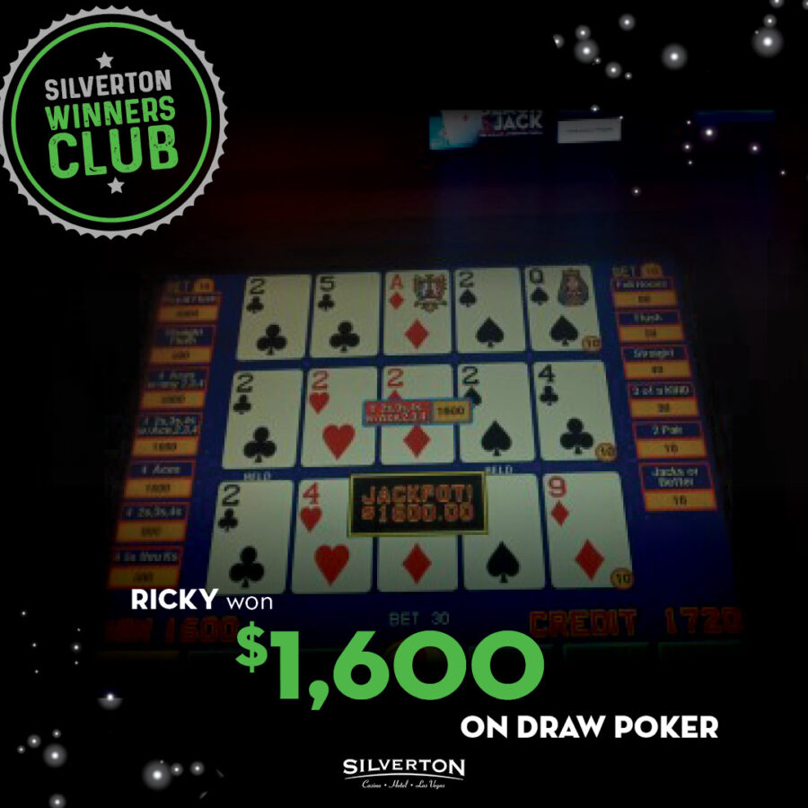 April Winners Club Ricky