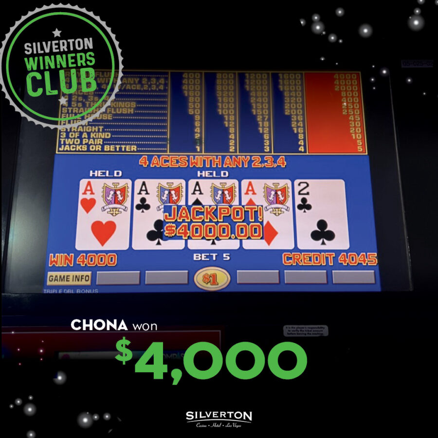 April Winners Club Chona