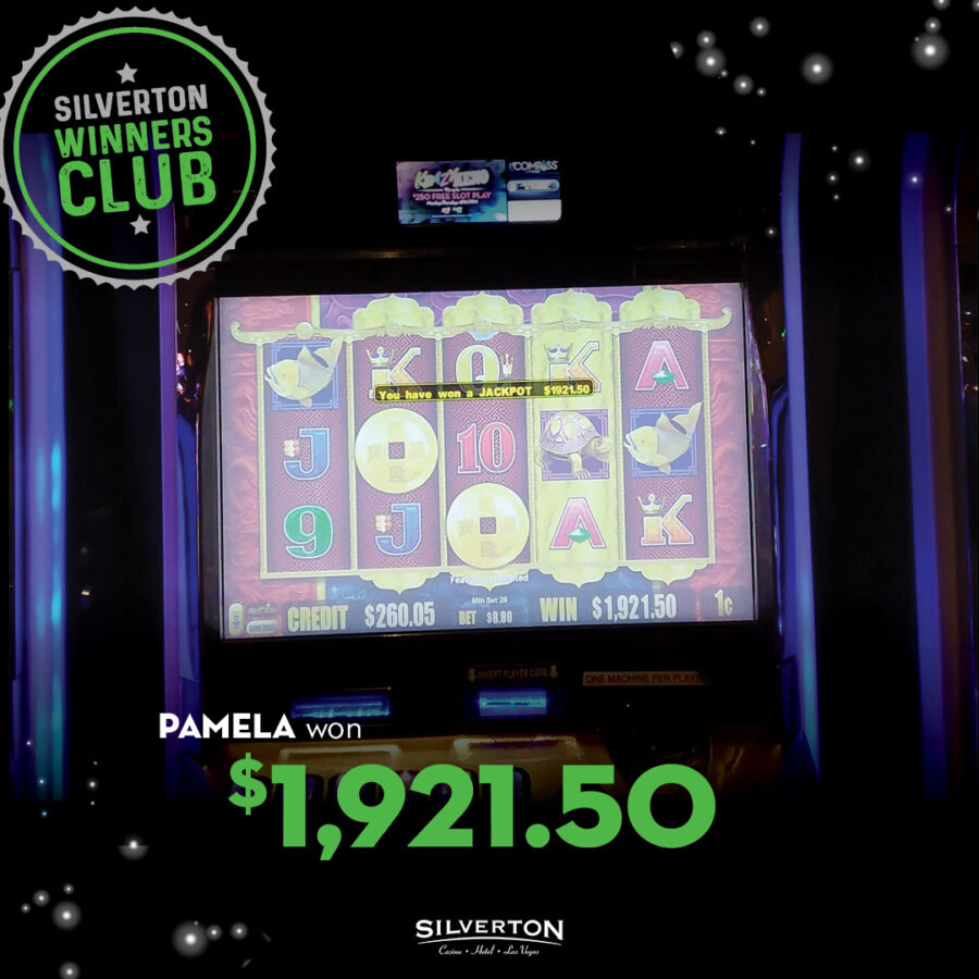 April Winners Club Pamela