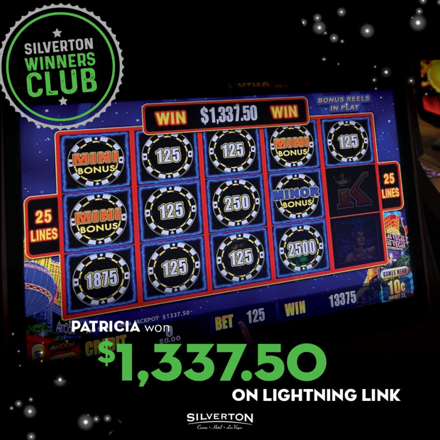 April Winners Club Patricia