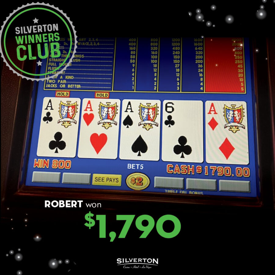 April Winners Club Robert