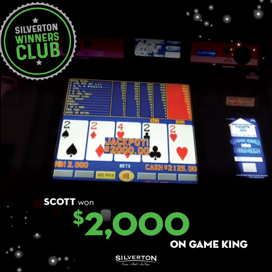 April Winners Club Scott