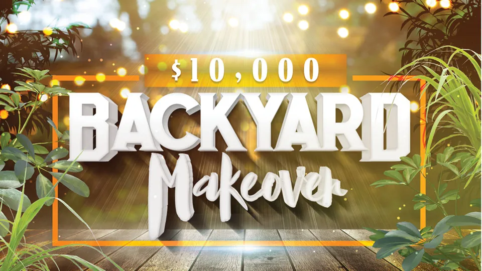 $10,000 Backyard Makeover Drawing