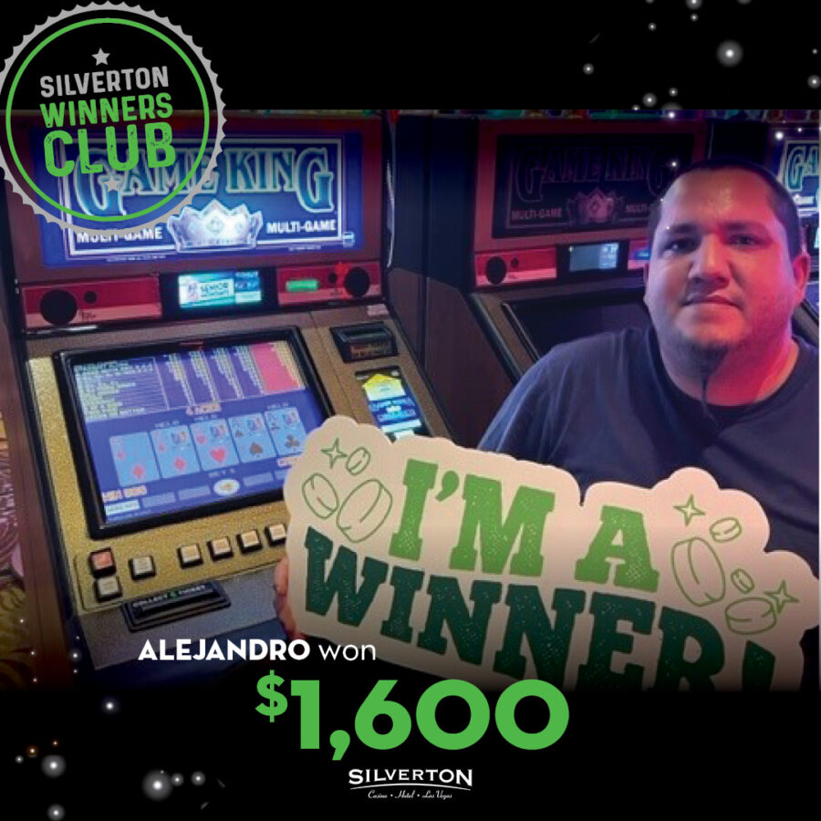 April Winners Club Alejandro