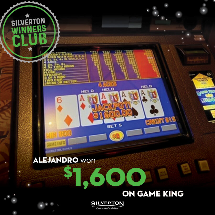 April Winners Club Alejandro