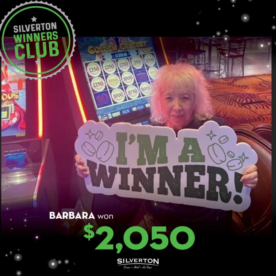 April Winners Club Barbara