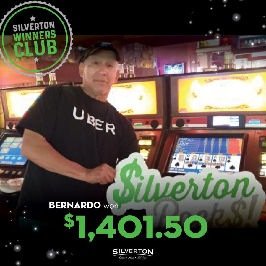 April Winners Club Bernardo