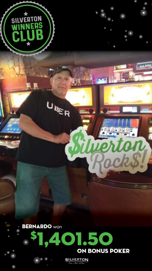 April Winners Club Bernardo