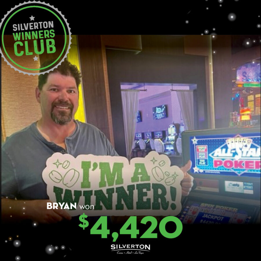 April Winners Club Bryan