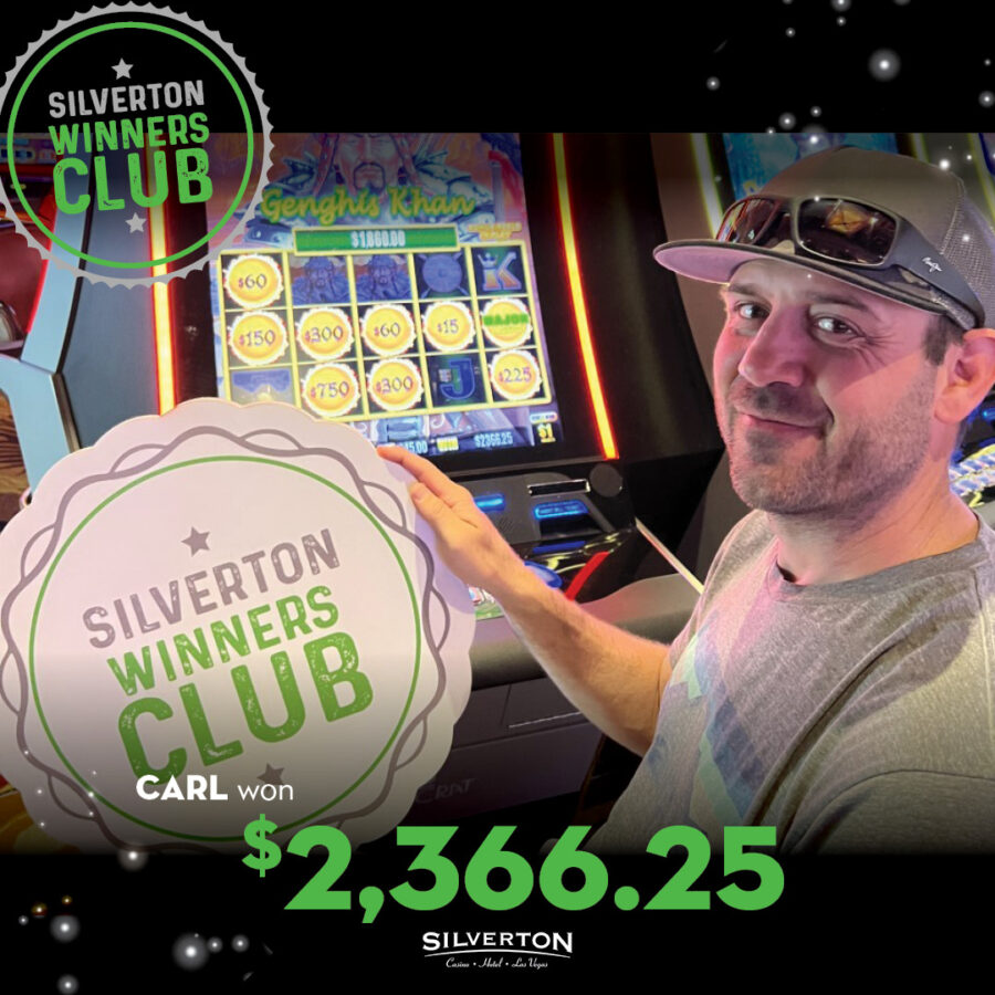April Winners Club Carl