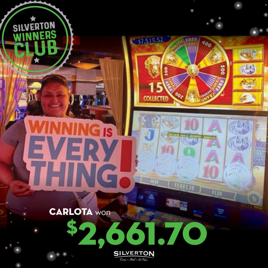 April Winners Club Carlota