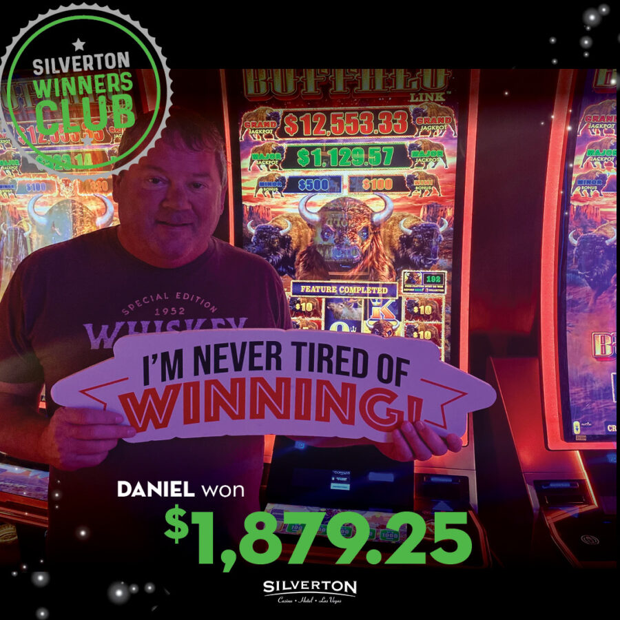 April Winners Club Daniel