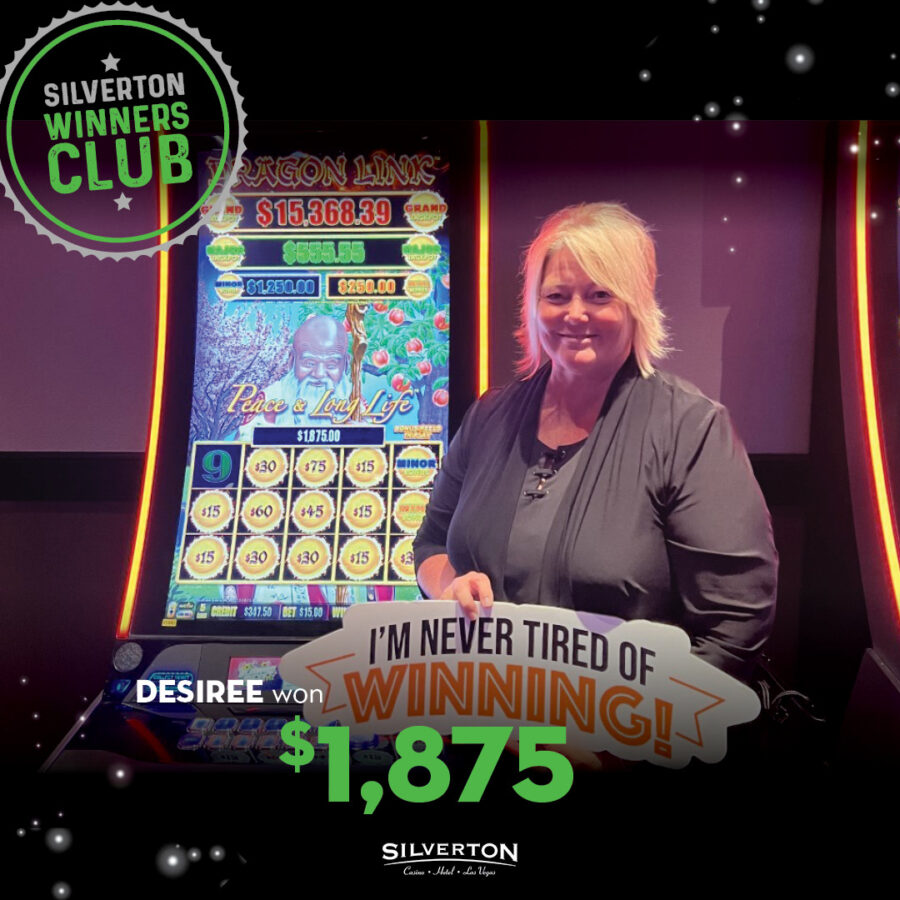 April Winners Club Desiree