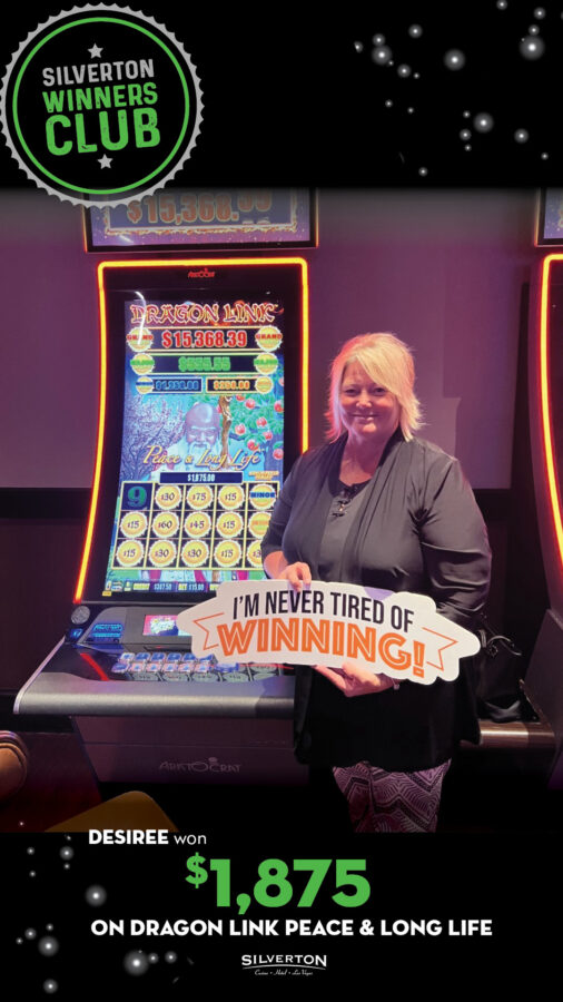 April Winners Club Desiree