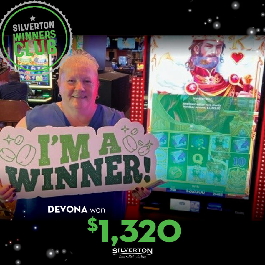 April Winners Club Devona
