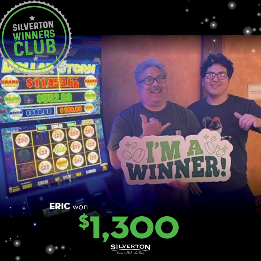 April Winners Club Eric
