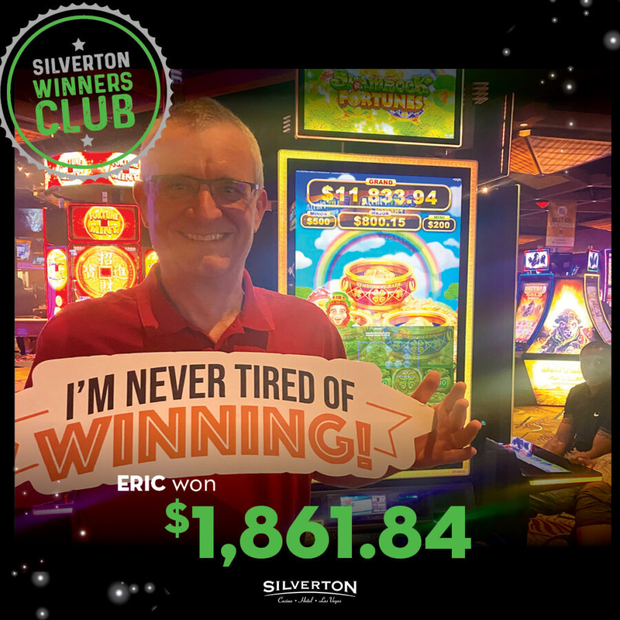 April Winners Club Eric