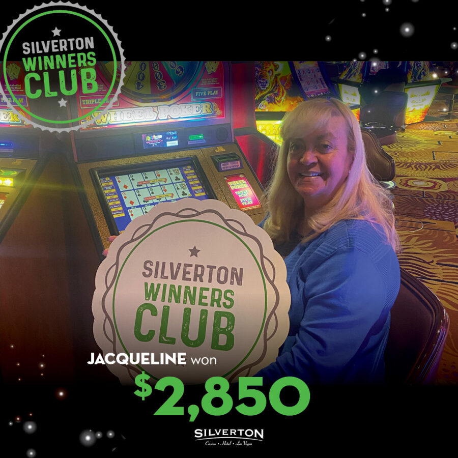 April Winners Club Jacqueline