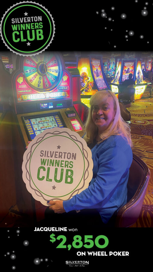 April Winners Club Jacqueline