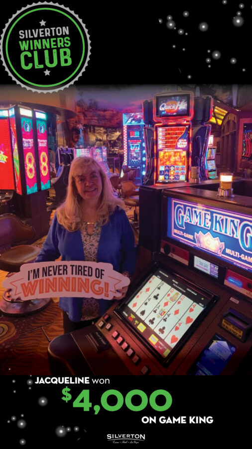 April Winners Club Jacqueline