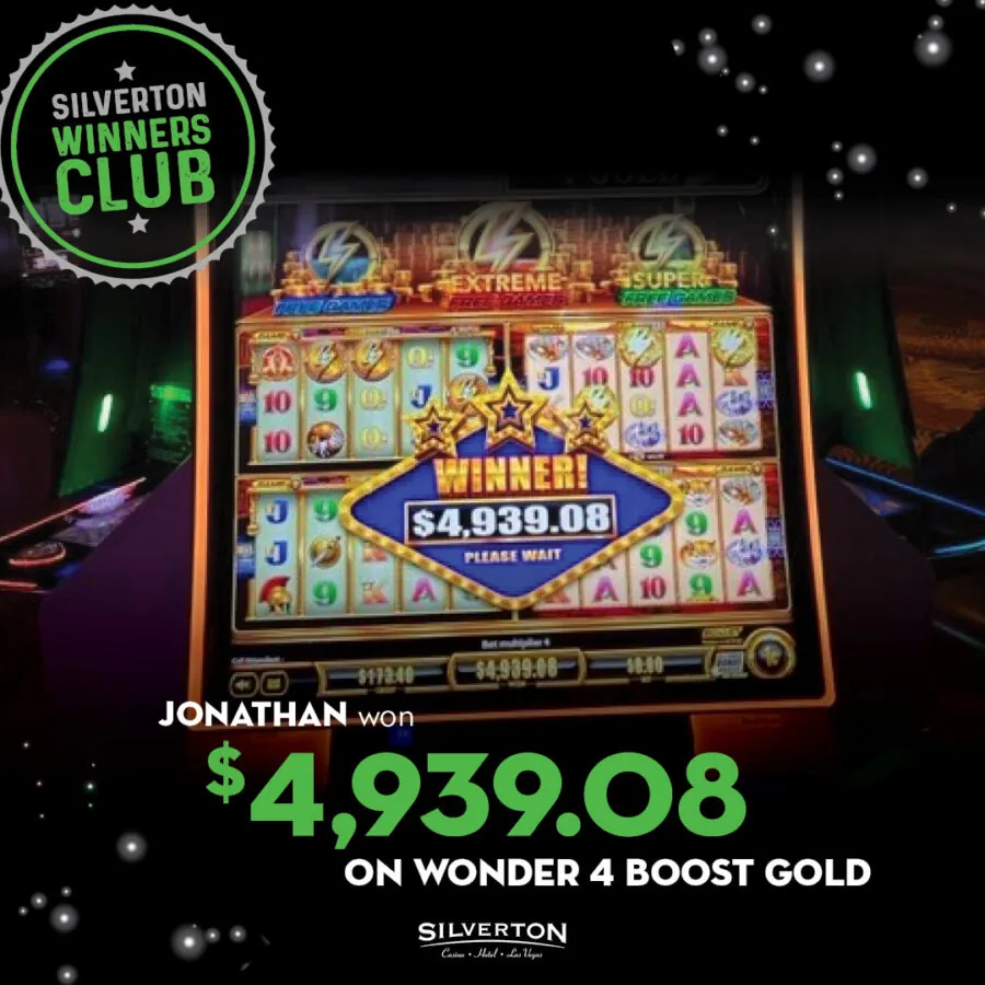 April Winners Club Jonathan