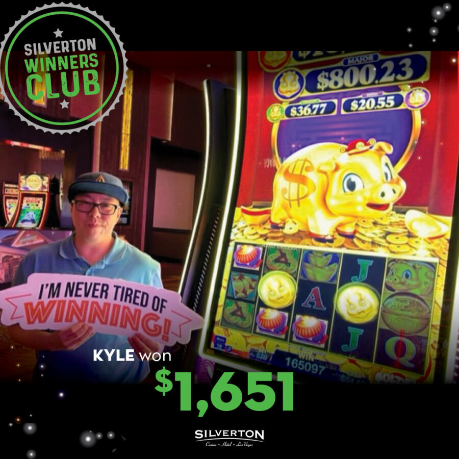 April Winners Club Kyle