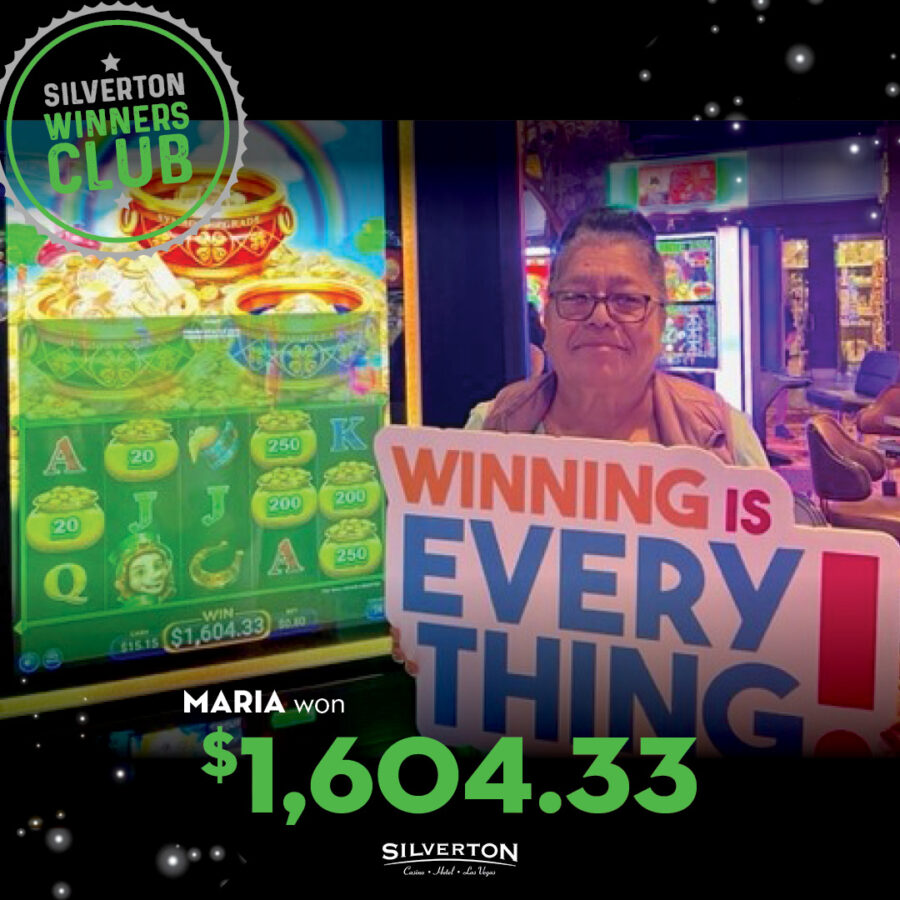 April Winners Club Maria