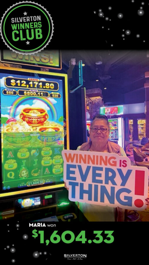 April Winners Club Maria